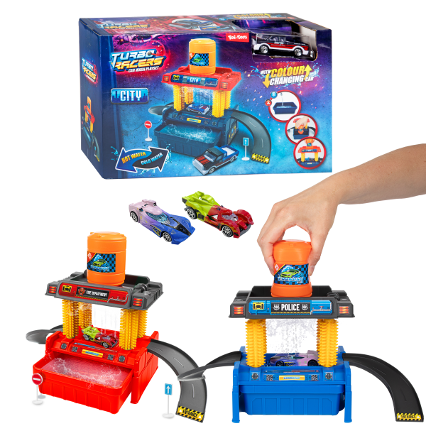 Turbo racers set carwash 21120A