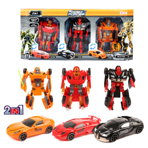 3 verander robot naar superauto 30134A