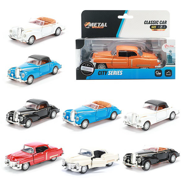 Metal die cast auto classic 9 ass.21486Z