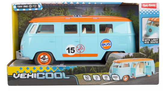 Retro bus 27 cm. frictie 23371A
