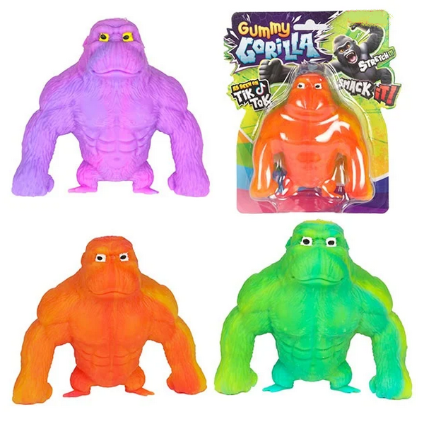Super stretch en kneedgorilla 3ass.35778