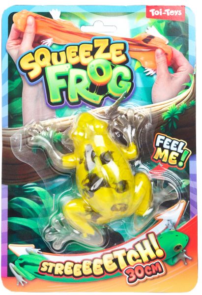 Knijpkikker gevuld met klei 3 ass.31101Z