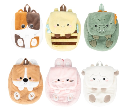 12 SO Kawaii pluchen rugzak-tas 70771Z