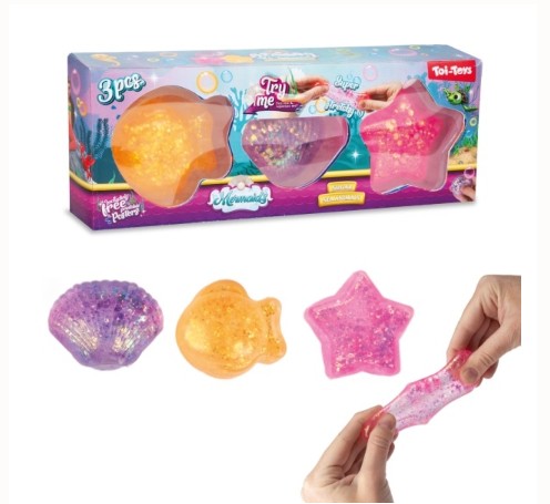 Slow Rise 3 mermaids knijpfiguren 00157A