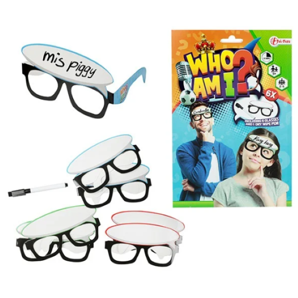 Wie ben ik met bril en stift 51025A