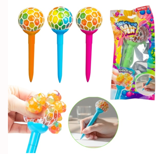 Balpen mesh ball met knijpbal 35305Z