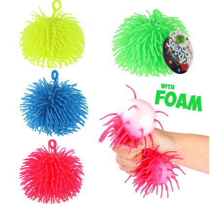 12 kneedbare pufferballen foam 51007Z