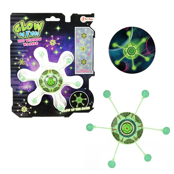 Glow in the Dark tuimelende Ufo 35929A