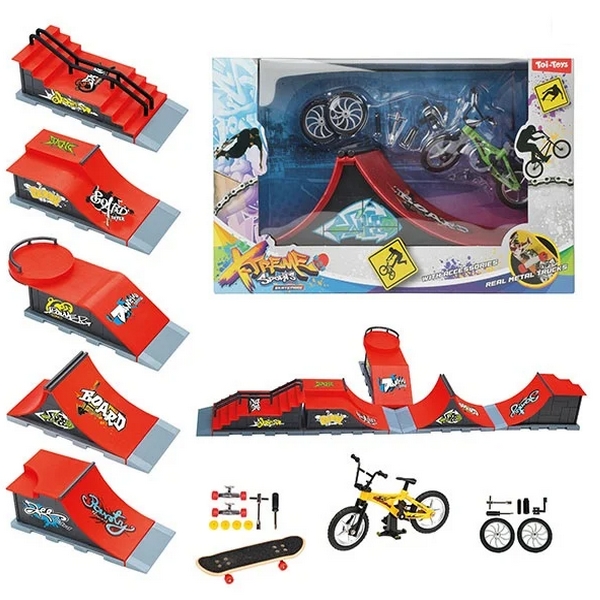 Xtreme Set Vingerskateboard/BMX 20963Z