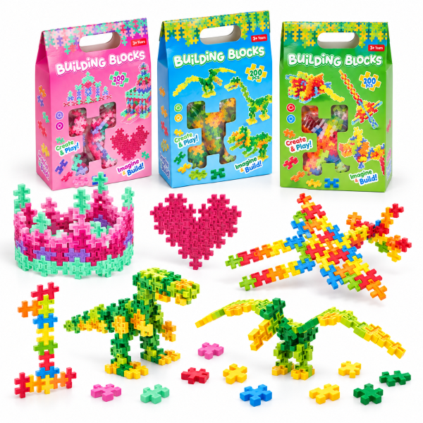 Constructieset 200 bouwblokjes 52230Z