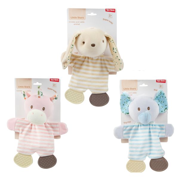 Baby knisperdoek en bijtring soft 72724Z