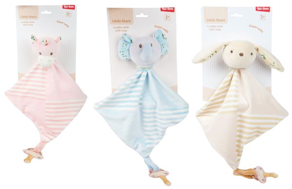 Baby knuffeldoek met lus soft 72729Z
