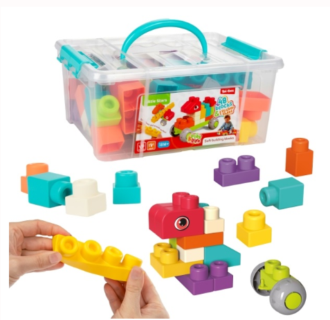 Little Stars 48 bouwstenen soft 10006A