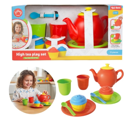 Theeservies 12 dlg. met muffins 13013A