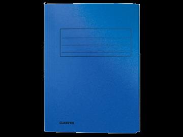 Dossiermap Foliokarton 300Gr Blauw 1071