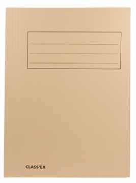 Dossiermap Foliokarton 300Gr beige 1078