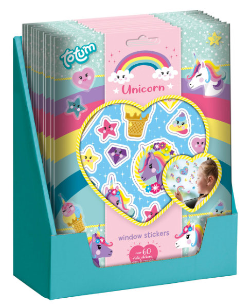 Unicorn raamstikkers 071568