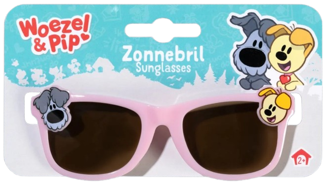Woezel en Pip zonnebril roze BT671747