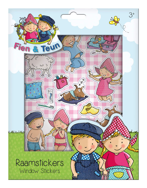 Fien en Teun raamstickers 19205