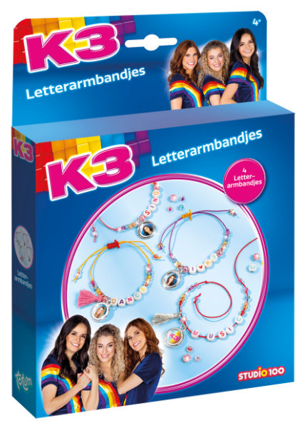 K3 letter armbanden maken 830240