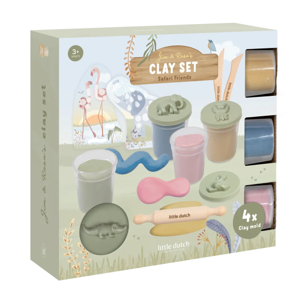 Little Dutch klei speelset Saf. BT126918