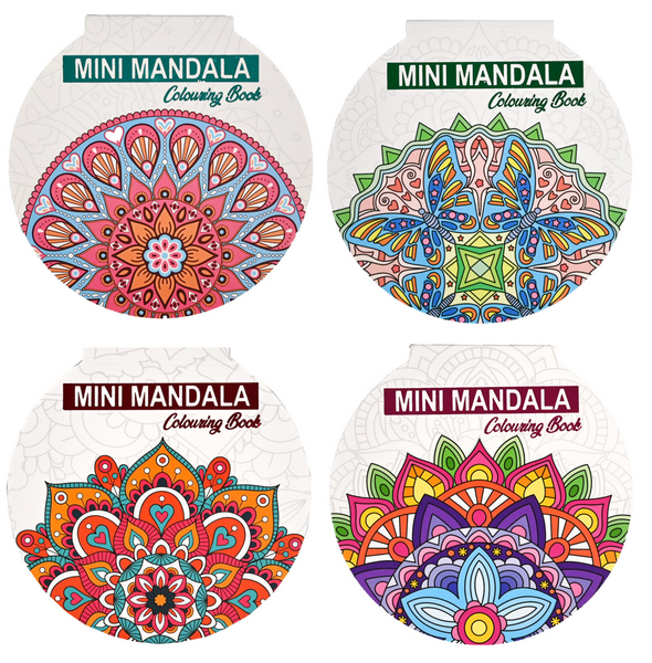 Mini mandala kleurboekje rond B1987