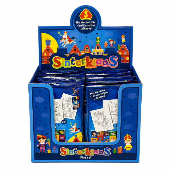 36 Sinterklaas Kleur speelsets TK279