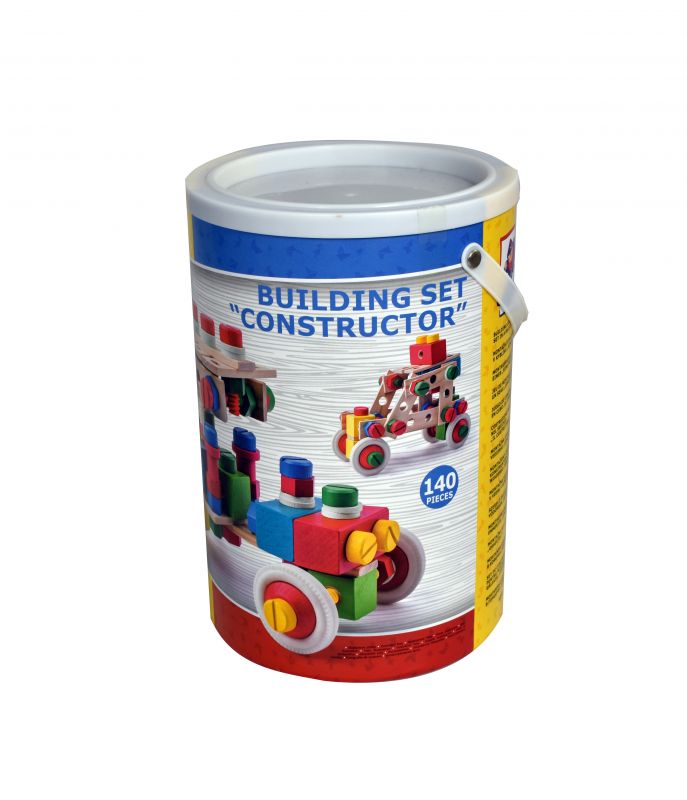 Woody Constructorset 140 dlg ton 90895