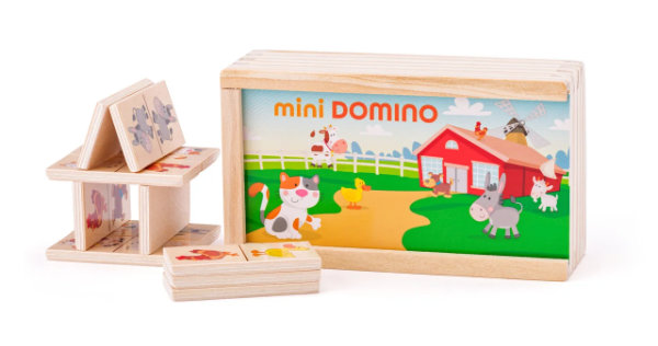 Woody mini domino dieren 90021