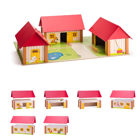 Woody boerderij met 3 gebouwen 92260