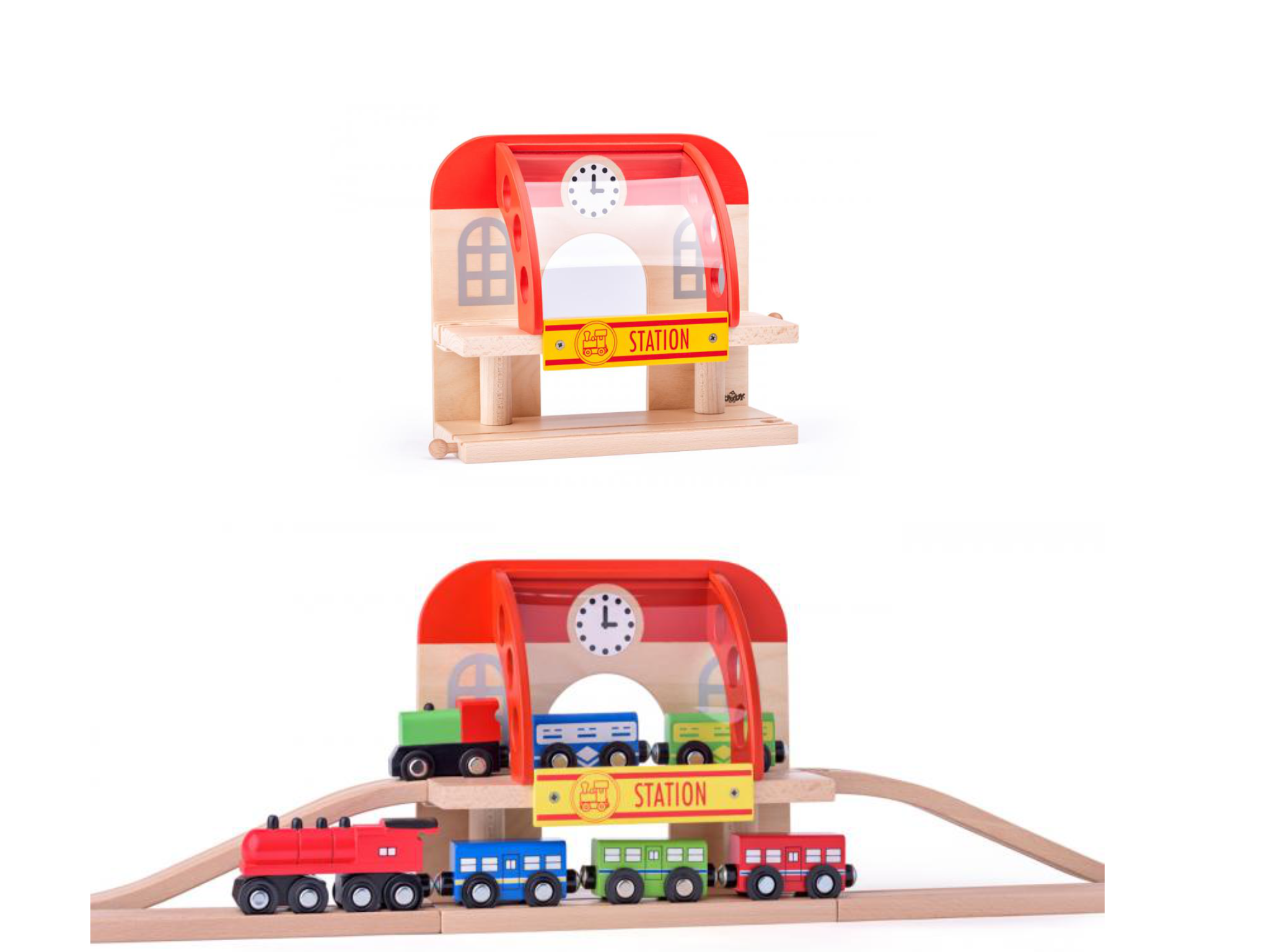 Woody Station met 2 verdiepingen 92102