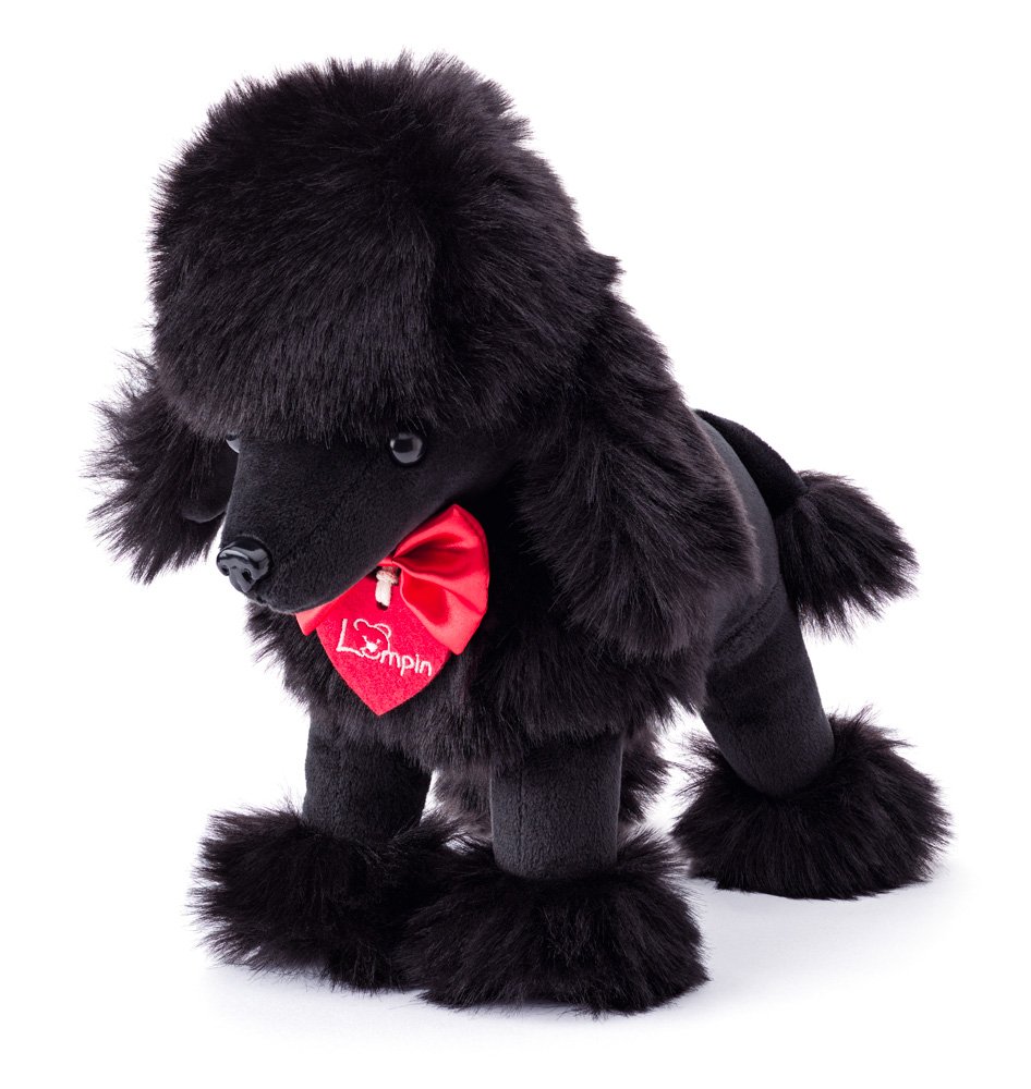 Lumpin Poedel zwart Charlie 25 cm 94179